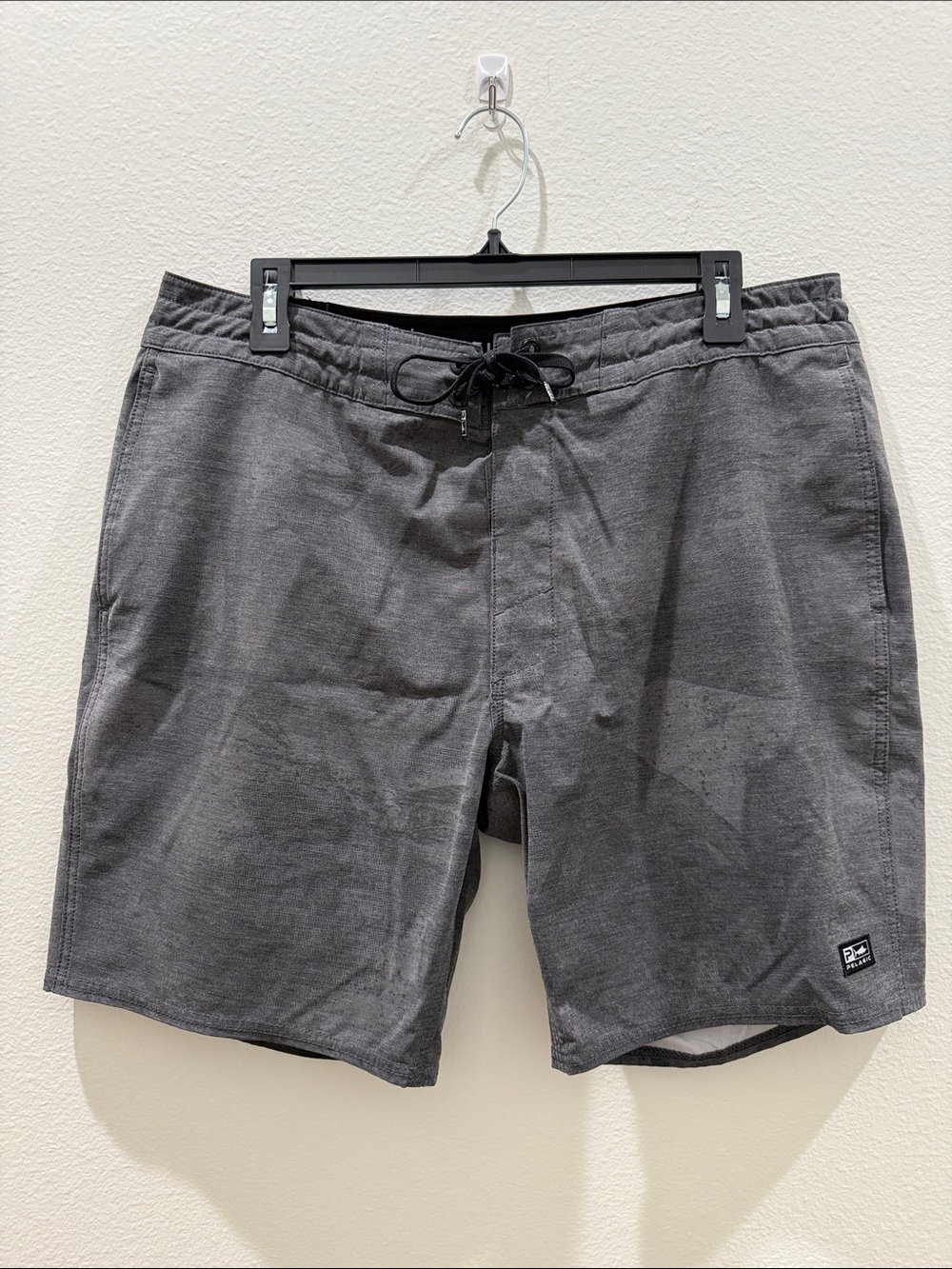 Pelagic Men's Charcoal Gray Board Shorts